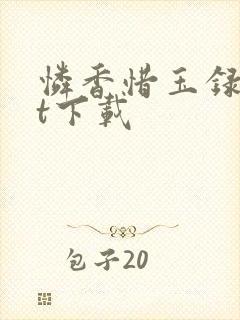 怜香惜玉录txt下载