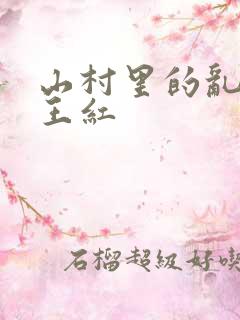 山村里的乱:伦王红
