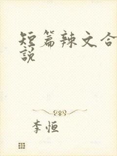 短篇辣文合集小说