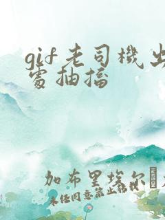gif老司机出处抽搐