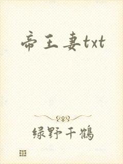 帝王妻txt