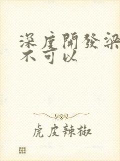 深度开发梁医生不可以