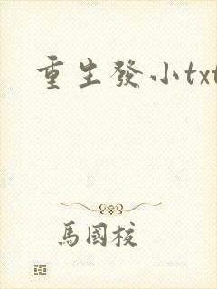 重生发小txt