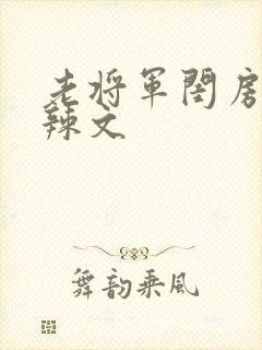 老将军闺房H肉辣文