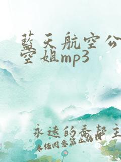 蓝天航空公司的空姐mp3