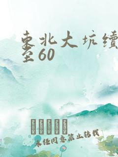 东北大坑续集1至60
