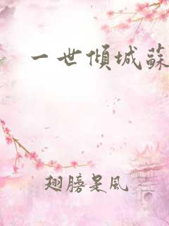 一世倾城苏小暖