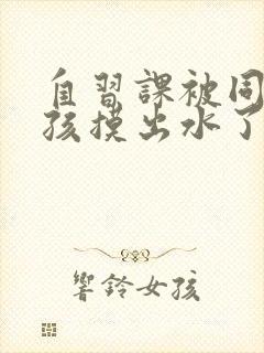 自习课被同桌男孩摸出水了