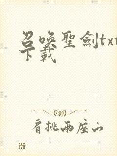 召唤圣剑txt下载