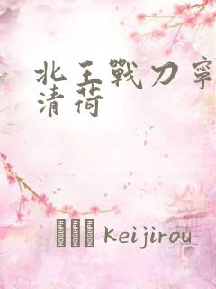 北王战刀宁北苏清荷