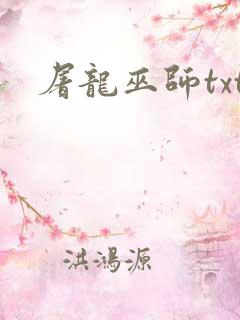 屠龙巫师txt