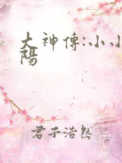 大神传:小小太阳