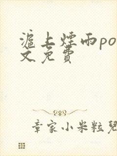 沪上烟雨po全文免费