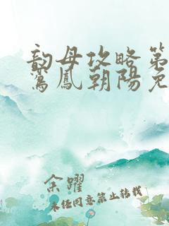 韵母攻略第二部鸾凤朝阳免费