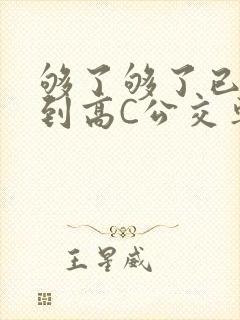 够了够了已经满到高C公交车