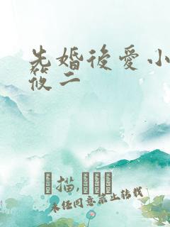 先婚后爱小说梦筱二