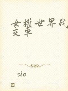 女权世界我是公交车