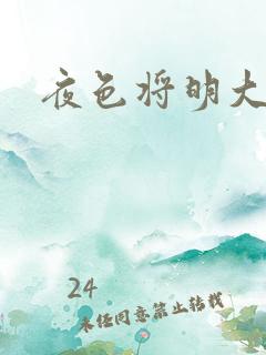 夜色将明大结局