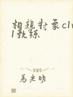 相亲对象c1v1教练