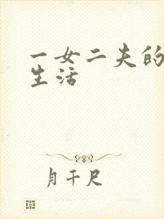 一女二夫的激情生活