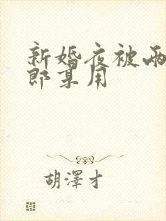 新婚夜被两个伴郎享用