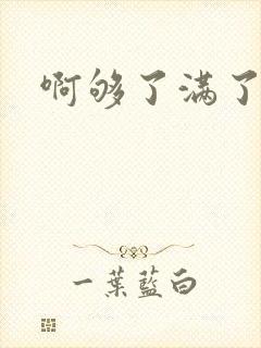 啊够了满了