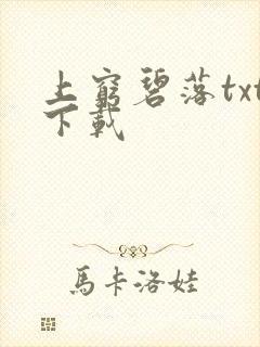 上穷碧落txt下载