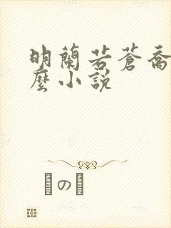 明兰若苍乔是什么小说