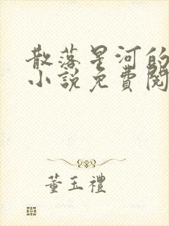 散落星河的记忆小说免费阅读全文