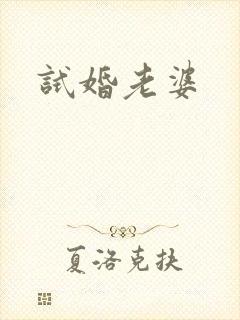 试婚老婆