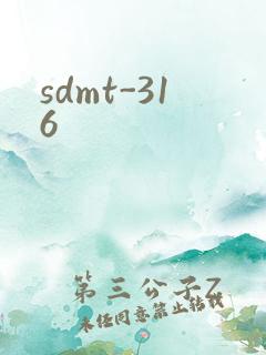 sdmt-316