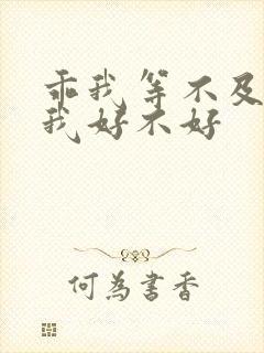 乖我等不及了给我好不好