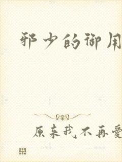 邪少的御用恋人