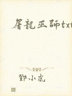 屠龙巫师txt