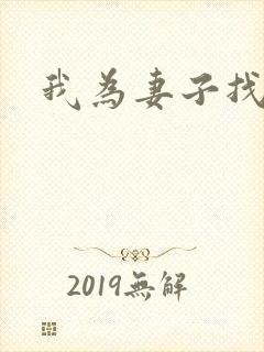 我为妻子找男妓