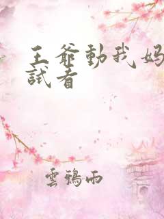 王爷动我妈咪试试看