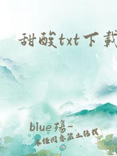 甜酸txt下载