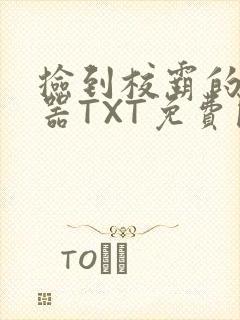 捡到校霸的遥控器TXT免费阅读