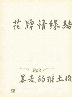 花牌情缘结局