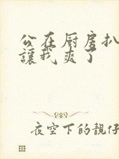 公在厨房扒开腿让我爽了