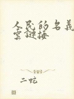 人民的名义百度云链接