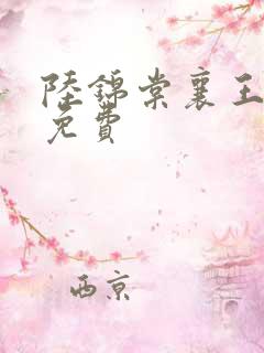 陆锦棠襄王全文免费