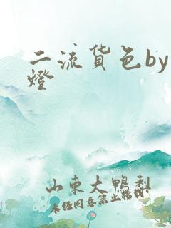 二流货色by尾灯