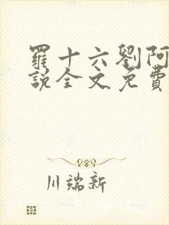 罗十六刘阿婆小说全文免费阅读