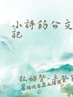 小诗的公交车日记