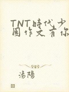 TNT时代少年团作文有你真好