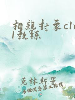 相亲对象c1v1教练