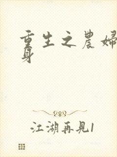 重生之农妇大翻身