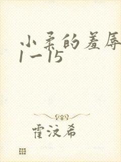 小柔的羞辱日记1一15