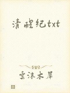 清醒纪txt